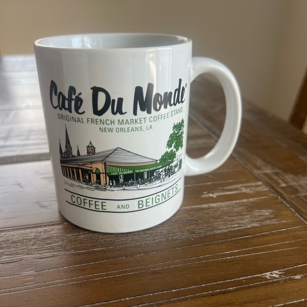 Cafe Du Monde Coffee Mug New Orleans French Coffee Market Shop
